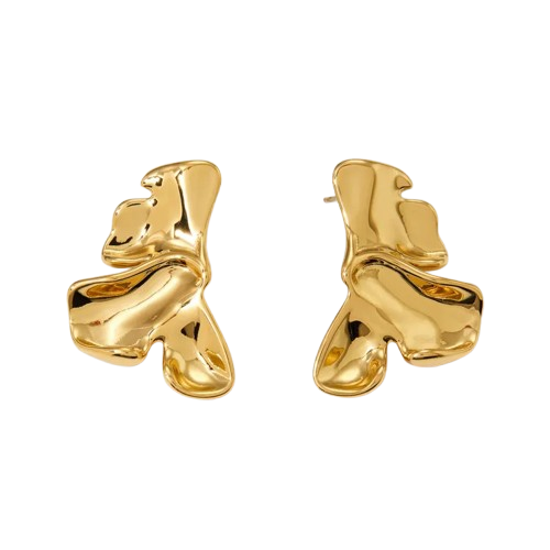 Pendientes de Acero Inoxidable 316 | Chapado en Oro 16K