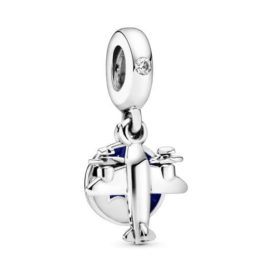 Charm en Plata .925 – Diseño con Avión