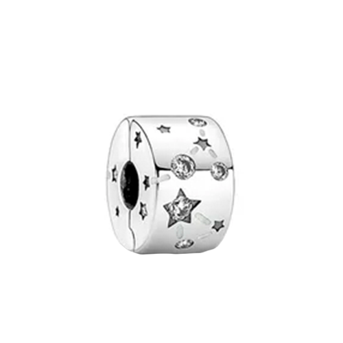 Charm diseño de Estrellas en Plata de Ley .925