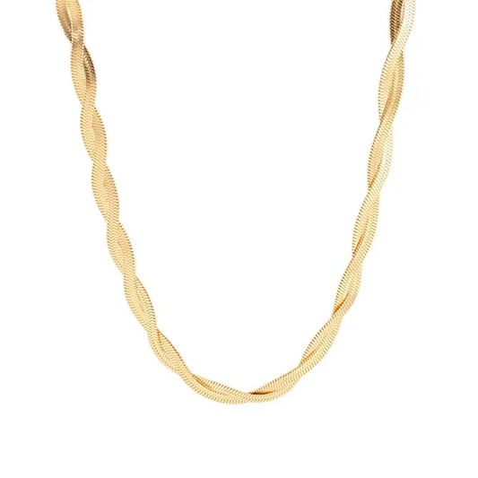 Collar en Acero Inoxidable 304  – Color Sólido y Elegancia Atemporal