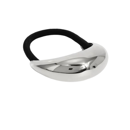 Liga para el Cabello Textura Lisa – Estilo Casual en Acero Inoxidable 304