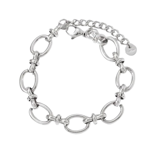 Pulsera Geométrica de Acero Inoxidable