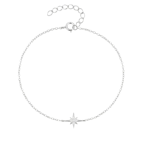 Pulsera Casual Clásico de Plata .925 Lunara