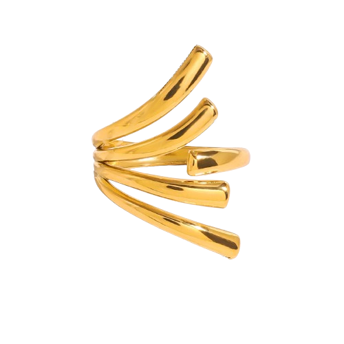 Anillo Estilo Espigas