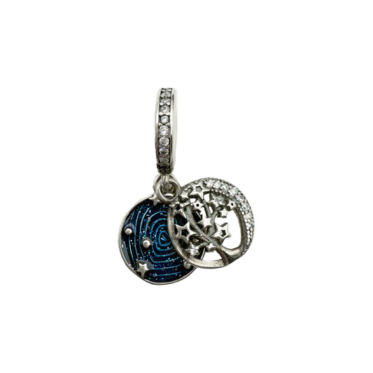 Charm Cielo estrellado - Plata