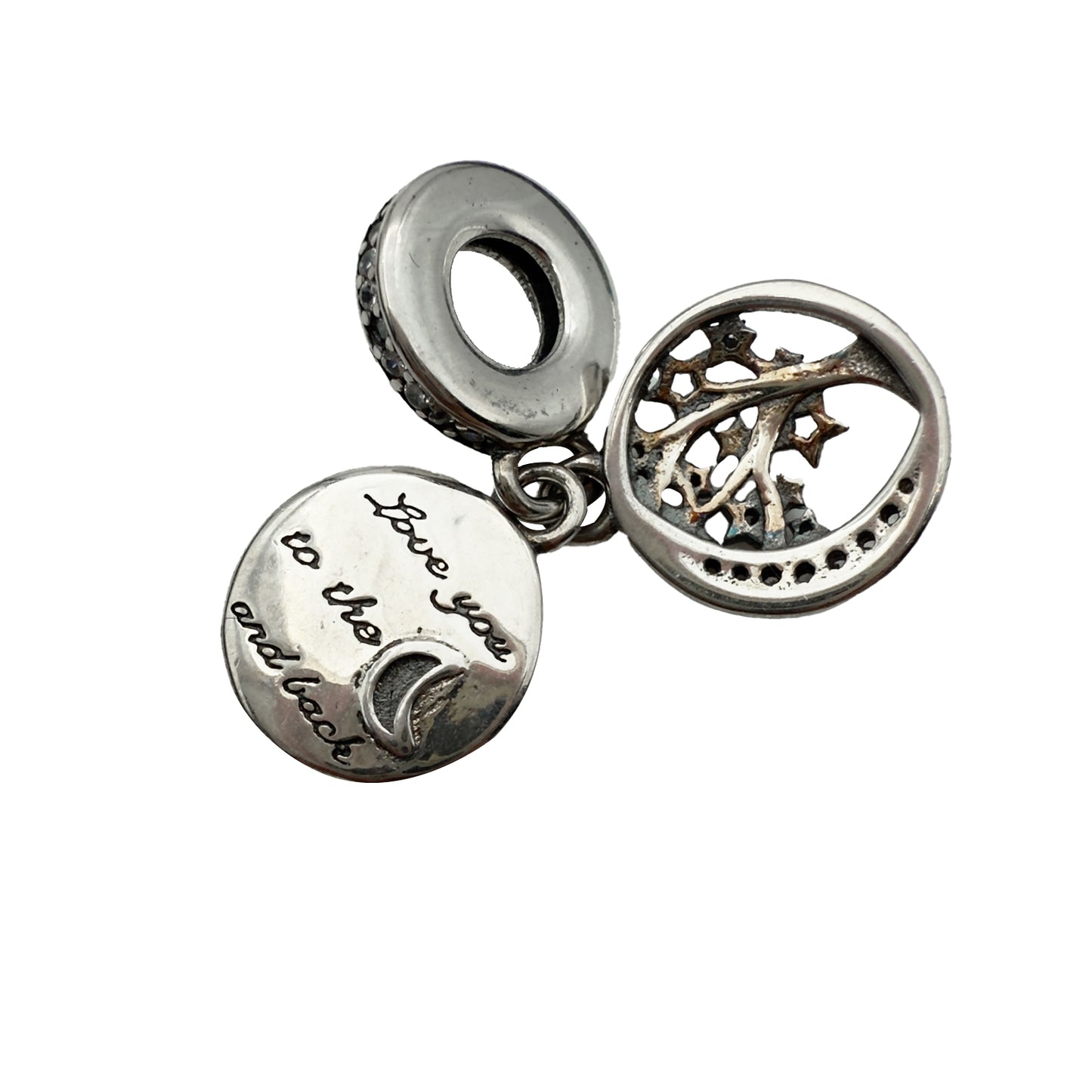 Charm Cielo estrellado - Plata