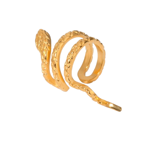 Ear Cuff en Forma de Serpiente